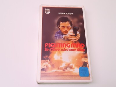 Fighting Mad - Ein Mann wird zum Killer Uncut VHS German PAL Video Peter Fonda