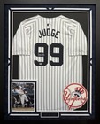 Aaron Judge Autographed Hand Signed Custom Framed Yankees Jersey - PSA/DNA COA
