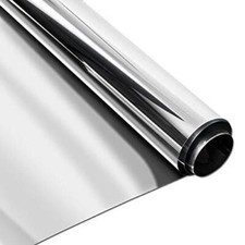 New Vision Silver Silver Day time Privacy DIY Window Tint for Home