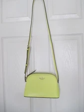 Kate Spade Small Dome Crossbody Handbag Yellow