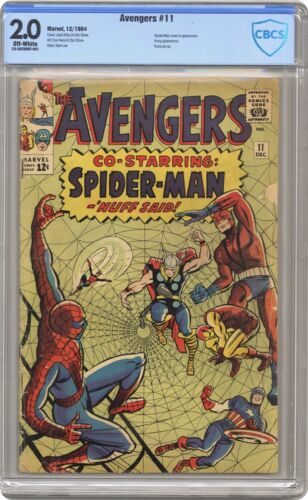 Avengers #11 CBCS 2.0 1964 23-20C9BBF-001 - Picture 1 of 2