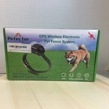 Petector GPS Wireless Electronic Pet Fence System NEW Open Box