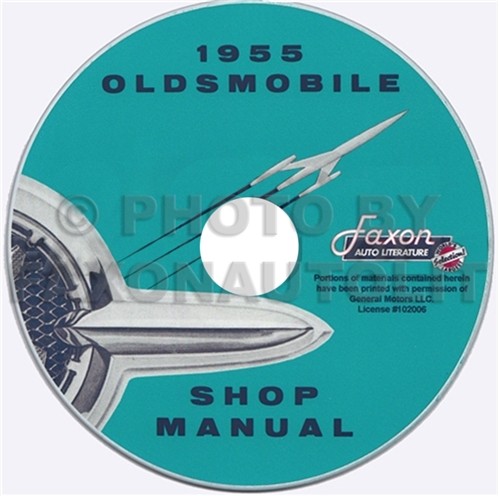 1955 Oldsmobile Repair Manual Original