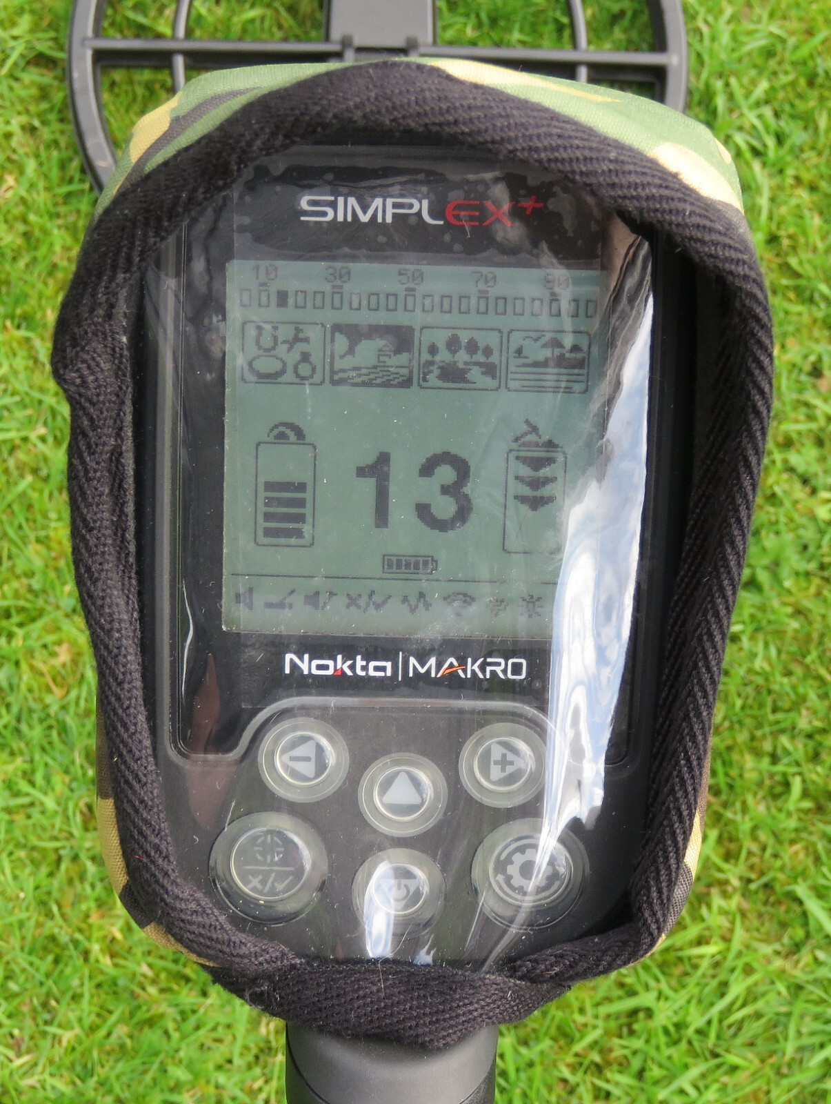NOKTA MAKRO SIMPLEX - METAL DETECTOR COVER - CONTROL BOX COVER WITH SUNSHADE