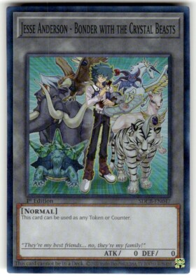 Jesse Anderson - Bonder with the Crystal Beasts SDCB-EN047 Yu-Gi-Oh! Super Rare