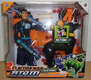 HASBRO ACTION MAN ATOM - MECHA DOG K9000 - BOXED NEW MIB | eBay