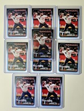 JONATHAN ORNELAS 2024 Topps Chrome RC REFRACTOR + (8) Base Series 2 ⚾️ RANGERS 