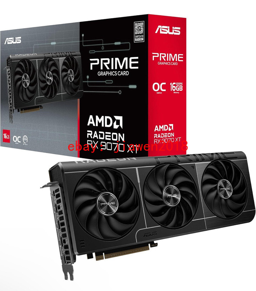 【美品】ASUS PRIME RX9070XT 16GB OC ASUS PRIME RADEON RX 9070 XT RX9070XT OC EDITION 16GB GDDR6