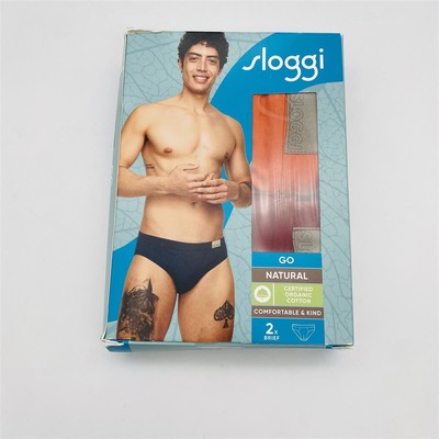 sloggi men Herren Midi (2er Pack) 95% Baumwolle, 5% Elasthan S