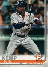 #401 Tony Kemp Houston Astros 2019 Topps Series 2 Baseball Card GAM