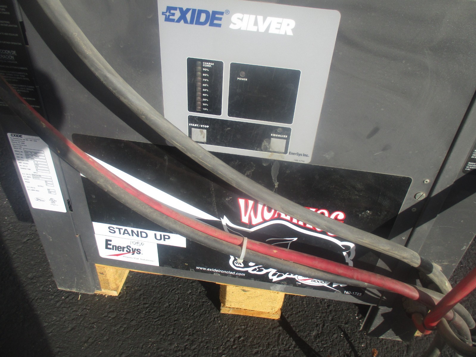 Exide Ironclad Workhog Model WS3181050 Battery Charger. PN WS3181050B