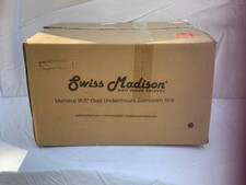 Swiss Madison Monaco 16.5 inch Oval Under-Mount Bathroom Sink in White