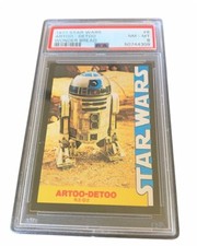 Artoo Detoo R2D2 Rookie RC 1977 Star Wars Wonder Bread Card #8 PSA 8 droid RARE