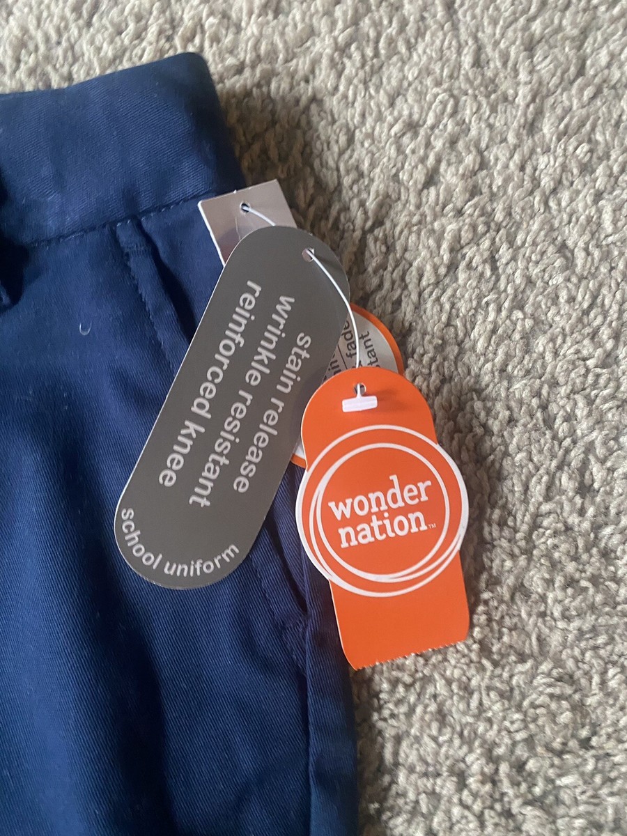 Wonder Nation Walmart Junior Pants Navy Blue Girls Pants Size 4T