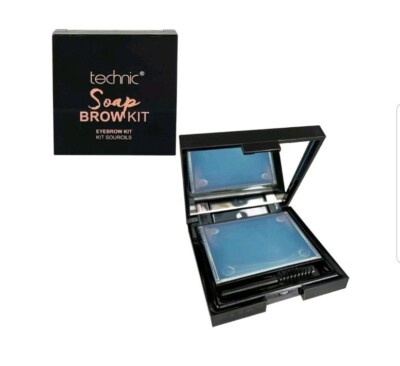 Technic Seife Brauen Set Augenbrauen 3D Styling Form Fixierer Pinsel Gel Makeup 12g