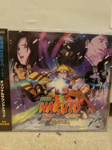 Gekijo Ban Naruto Shippuden The Movie Original Soundtrack Ost Cd Anime Music Ebay