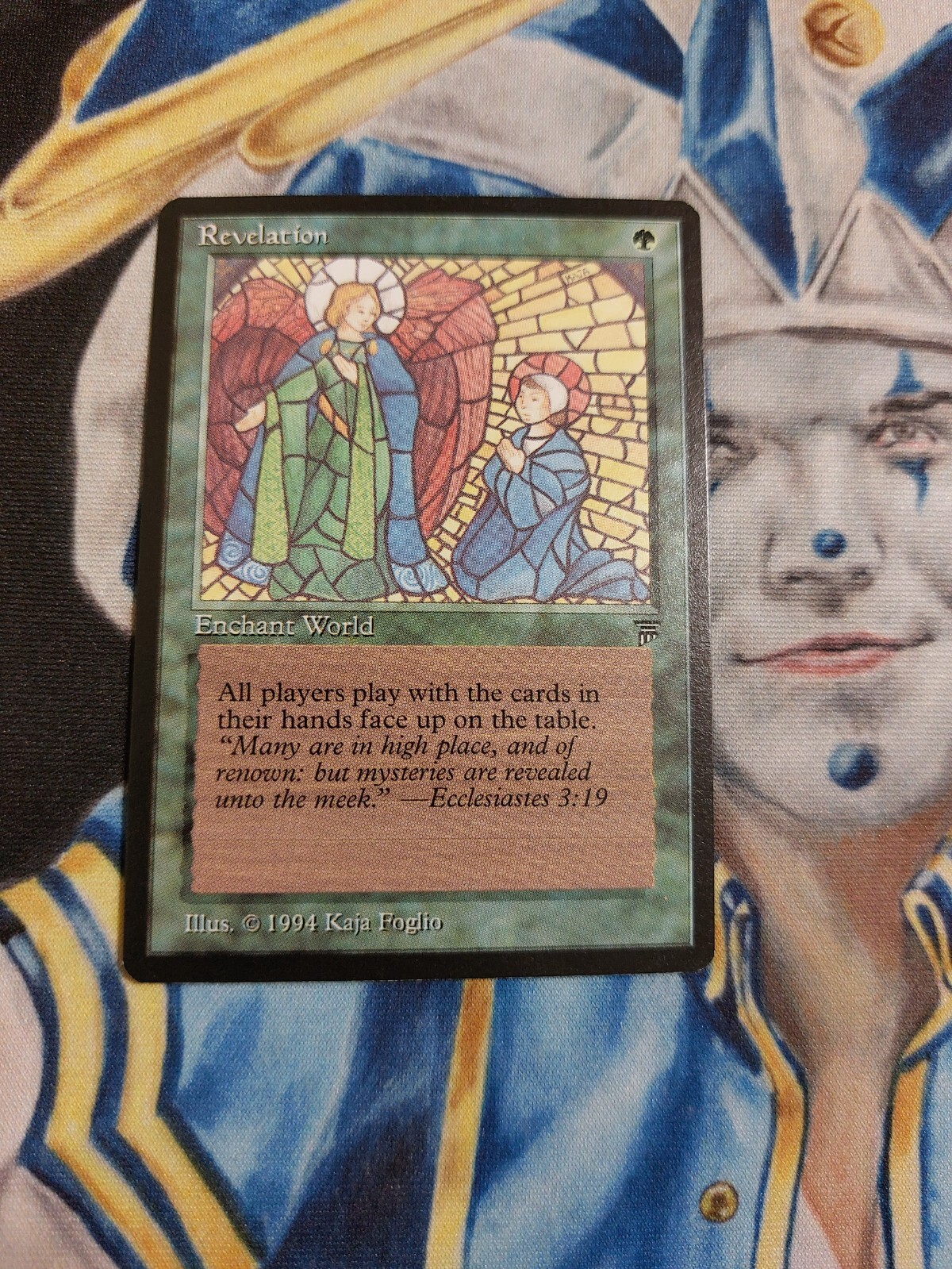 Revelation MTG Legends Rare Green Enchantment Near-Mint x1 GG1