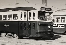 Toronto Transit Commission TTC #4541 Wychwood Bathurst Streetcar Trolley Photo
