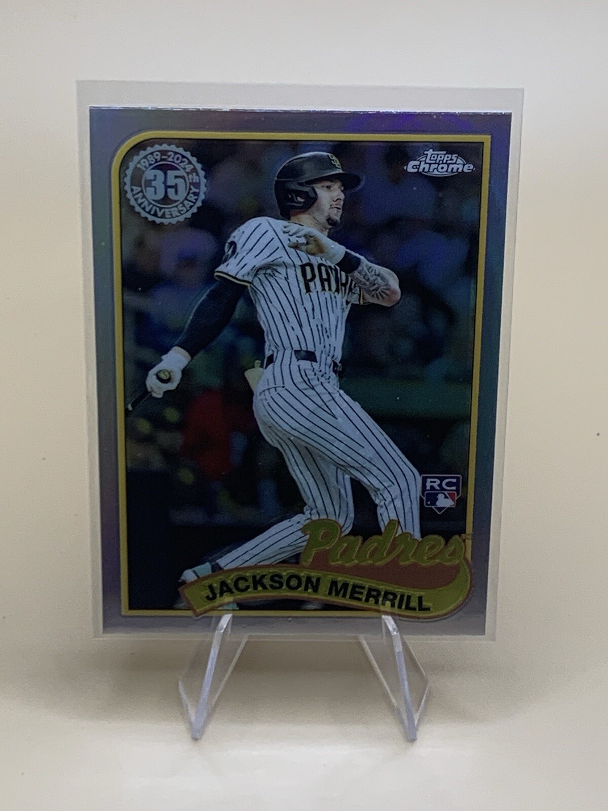 2024 Topps Chrome Update Series - 1989 Topps Baseball #89CU-9 Jackson Merrill