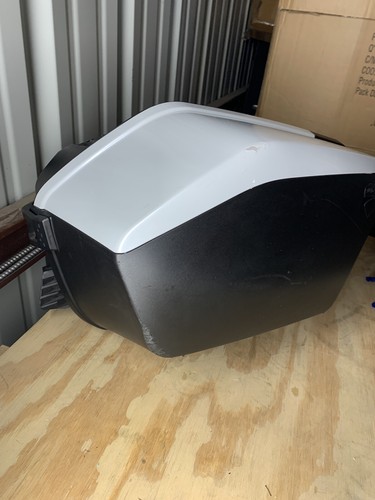 2010-2014 Ducati Multistrada 1200 Pearl White OEM LEFT SADDLE STORAGE BAG - Picture 2 of 11