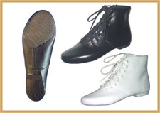 IWA 850-2 od. 850-1 Garde Tanz Stiefel kurze Ausführung 8 Ösen weiß schwarz