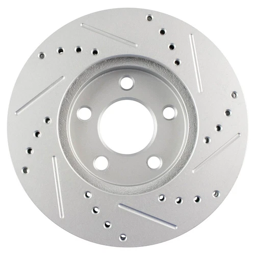 New Front Brake Rotors Set For 2000-2005 Dodge Neon 2000-2001 Plymouth - Picture 5 of 6