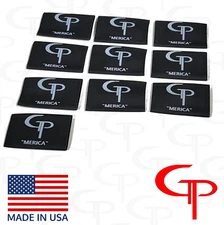 (10) 2/0 or 1/0 AWG Gauge Heat Shrink Tube Ring Terminal Tubing Heavy Duty BLACK