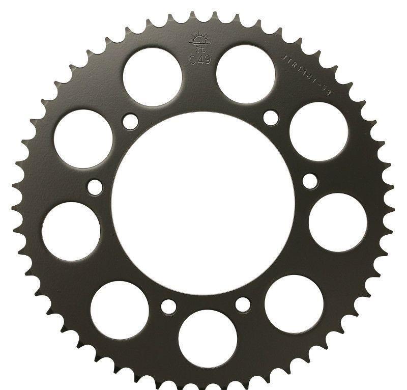 Couronne de transmission pas 420 en acier résistant pour Aprilia RX 50 de 2006 à 2011