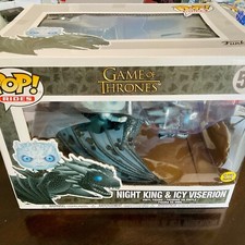 Funko Pop! Rides: Game of Thrones - Night King & Icy Viserion (Glows Dark) - NEW