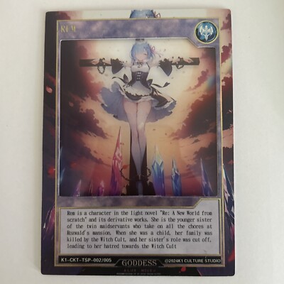 Re:Zero -Starting Life in Another World card