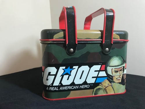 1982 GI Joe Cheinco Metall Brotdose Blechkiste Sammlerstück Spielzeug Vintage Nostalgie - Bild 4 von 10