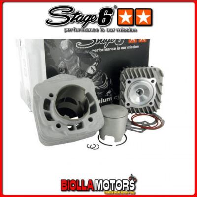 S6-7414005 ZYLINDER STAGE6 RACING 70CC D.47,6 VESPA ET2 50 2T 2000-> SP.12 ALUM