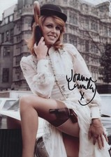 JOANNA LUMLEY - 8"x11" - GENUINE SIGNED AUTOGRAPH