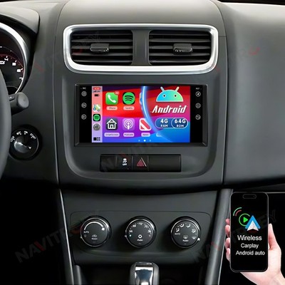 4+64GB Für DODGE CHALLENGER 2009-2014 Andorid 15 Autoradio GPS NAVI WIFI Carplay