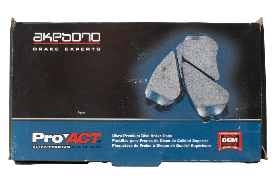 Juego de pastillas de freno traseras de cerámica Akebono Proact para Nissan Pathfinder ACT1101 2005-12 Foto 4 de 4