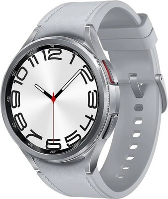 Samsung Galaxy Watch6 Classic 47MM, Large, Bluetooth, Silver  SM-R960NZSALTA