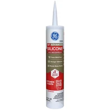 Advanced Silicone 2 Caulk 10.1 Oz Kitchen and Bath Sealant Clear