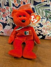 Ty Beanie Babies Osito Bear Plush 1999 Retired Original, Ages 3 , 3-11 Years