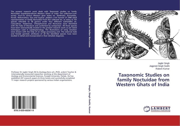 Taxonomic Studies On Family Noctuidae From Western Ghats Of India Jagbir Si ...-image