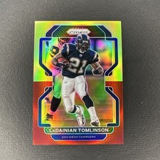 LaDainian Tomlinson 2021 Panini Prizm Red & Yellow #174 #37/39