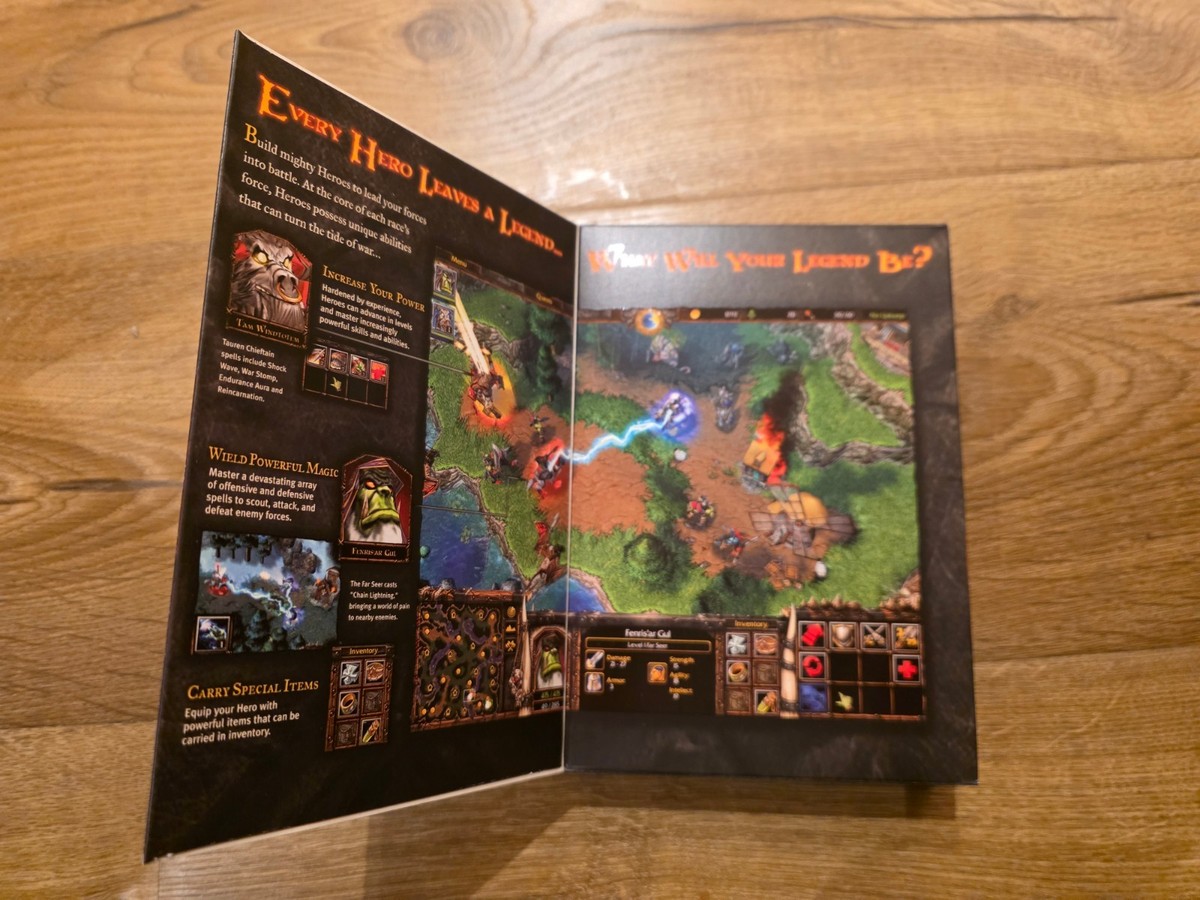 WarCraft III: Reign of Chaos (Windows/Mac, 2002) for sale online