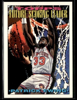 1993-94 Topps #390 Patrick Ewing Basketball Card 3301P