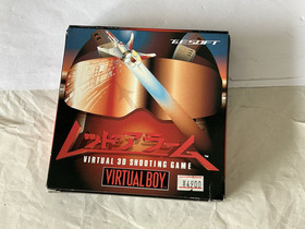 Red Alarm (Nintendo Virtual Boy) COMPLETE Registration Card - Japan