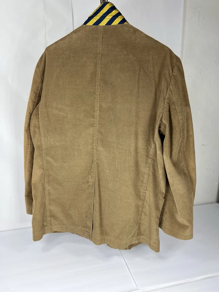 XL CLUB ROOM Blazer Pana Abrigo Deportivo Chaqueta Hombre’s Rugby Hiedra Colegial Preppy Foto 4 de 4