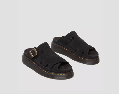 DR. MARTENS MAXXY SLIDE Buttersoft E.H. Suede Leather Sandale Wellmade&Vielseitig - Bild 18 von 24