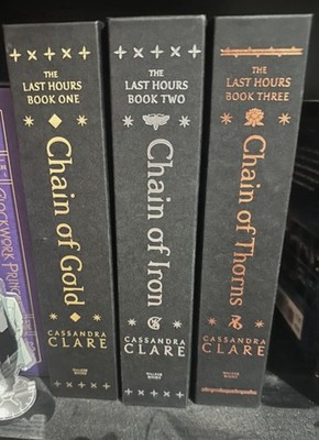 The Last Hours Trilogy 3 Book Set Cassandra Clare Hardback Fairyloot Signed