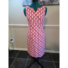 Madison Studio Geometric Print Sleeveless Dress Size 4 (Original Retail $80)