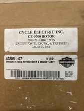 Big Twin Rotor, charging system 2007-2010 