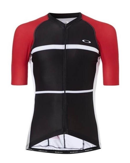 Maillot OAKLEY Colorblock Road Jersey rouge vêtement cyclisme route M L XL