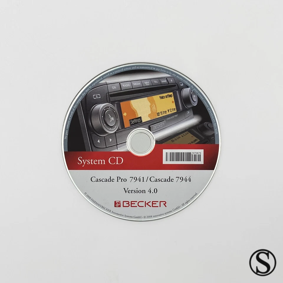 Becker Navigationssoftware Sistema CD Europe Cascade Pro 7941 7944 v4.0 - Imagen 2 de 3